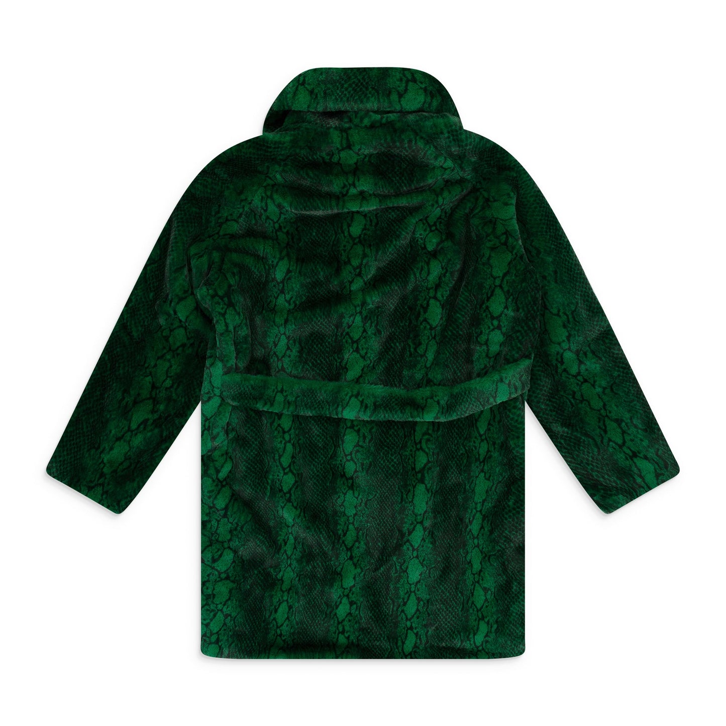 Green Snake Faux Fur Coat