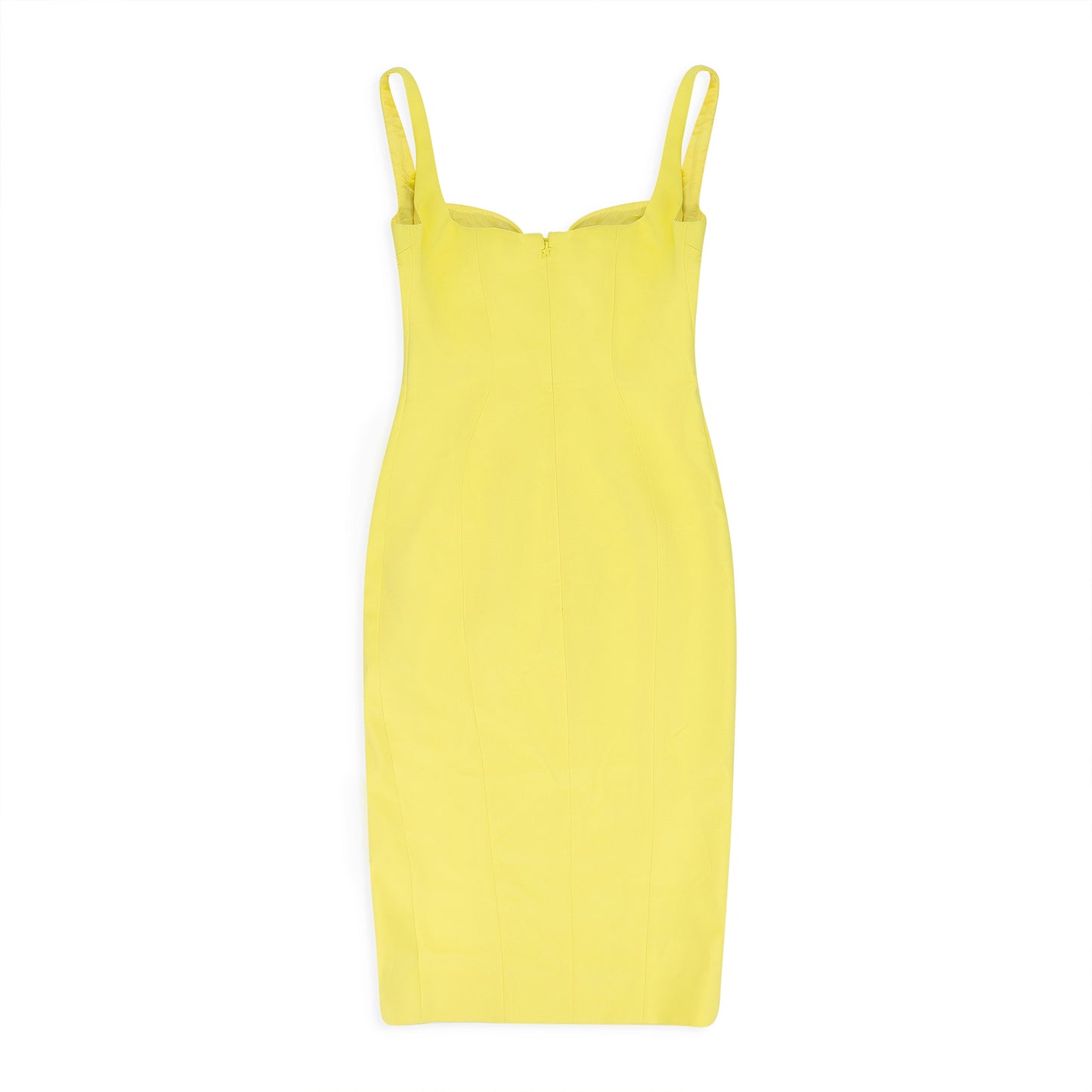 Yellow Bustier Dress