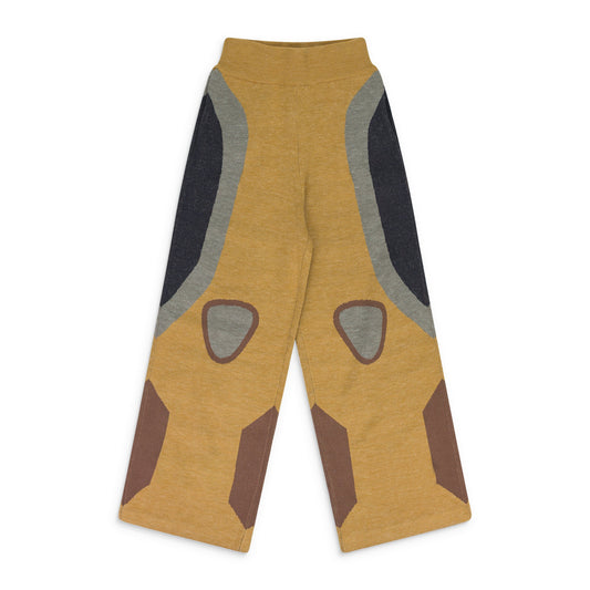 Yellow Moto Track Pant