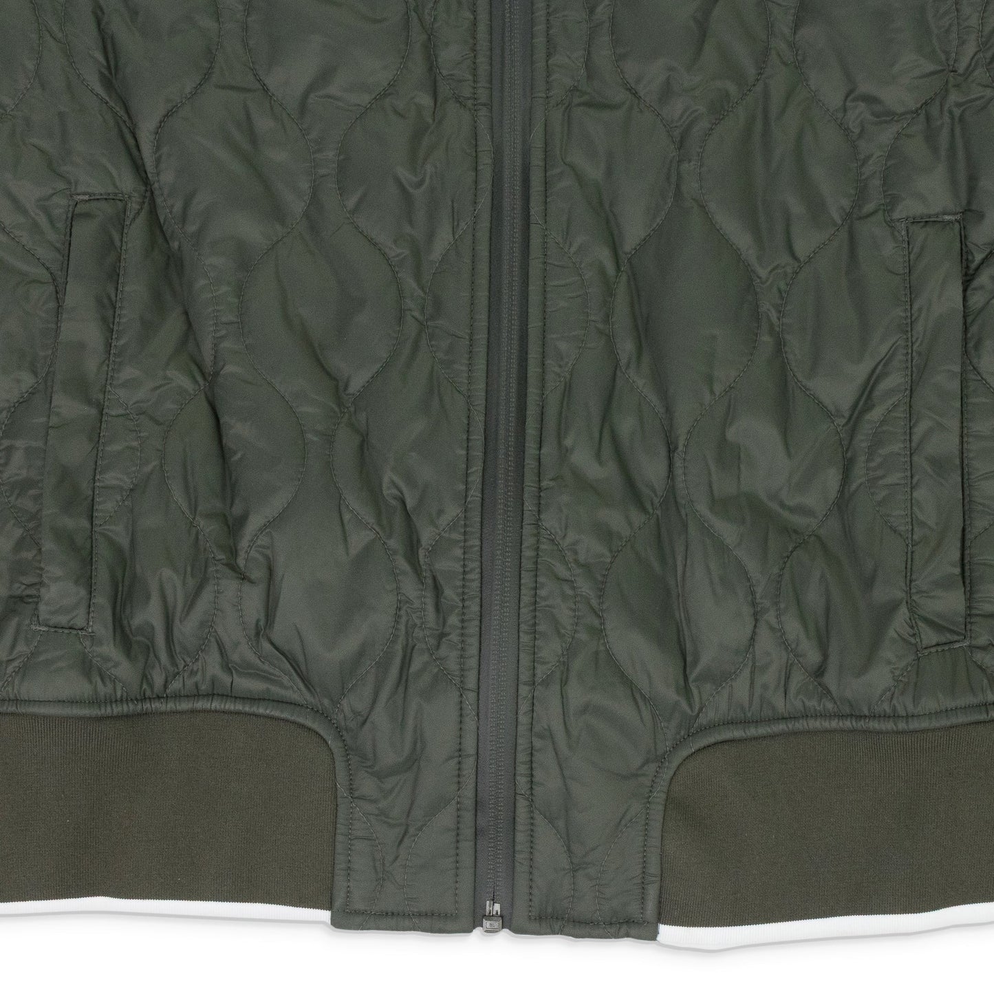 Green Huntington Zip Hoodie