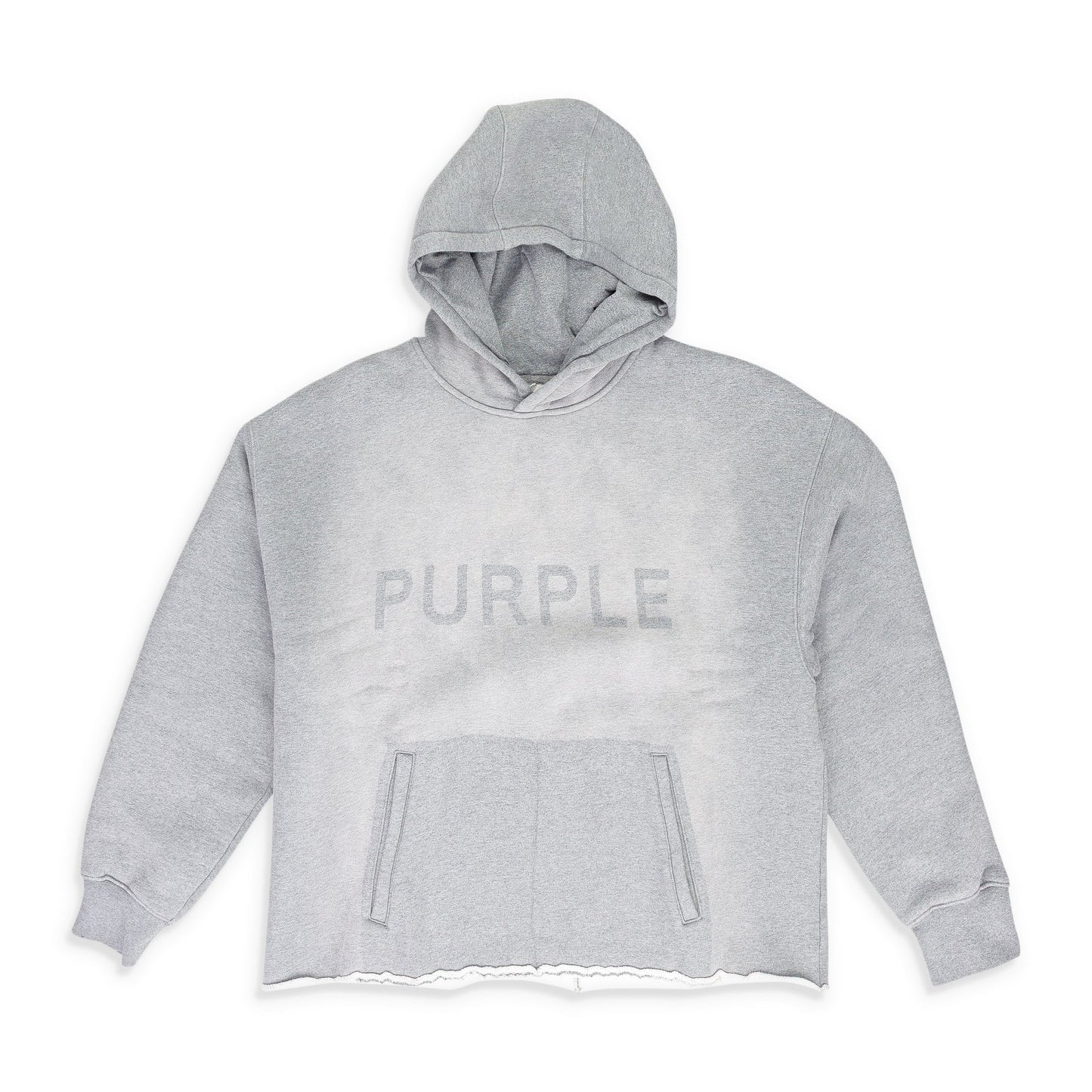 Gray Heavyweight Fleece Hoodie