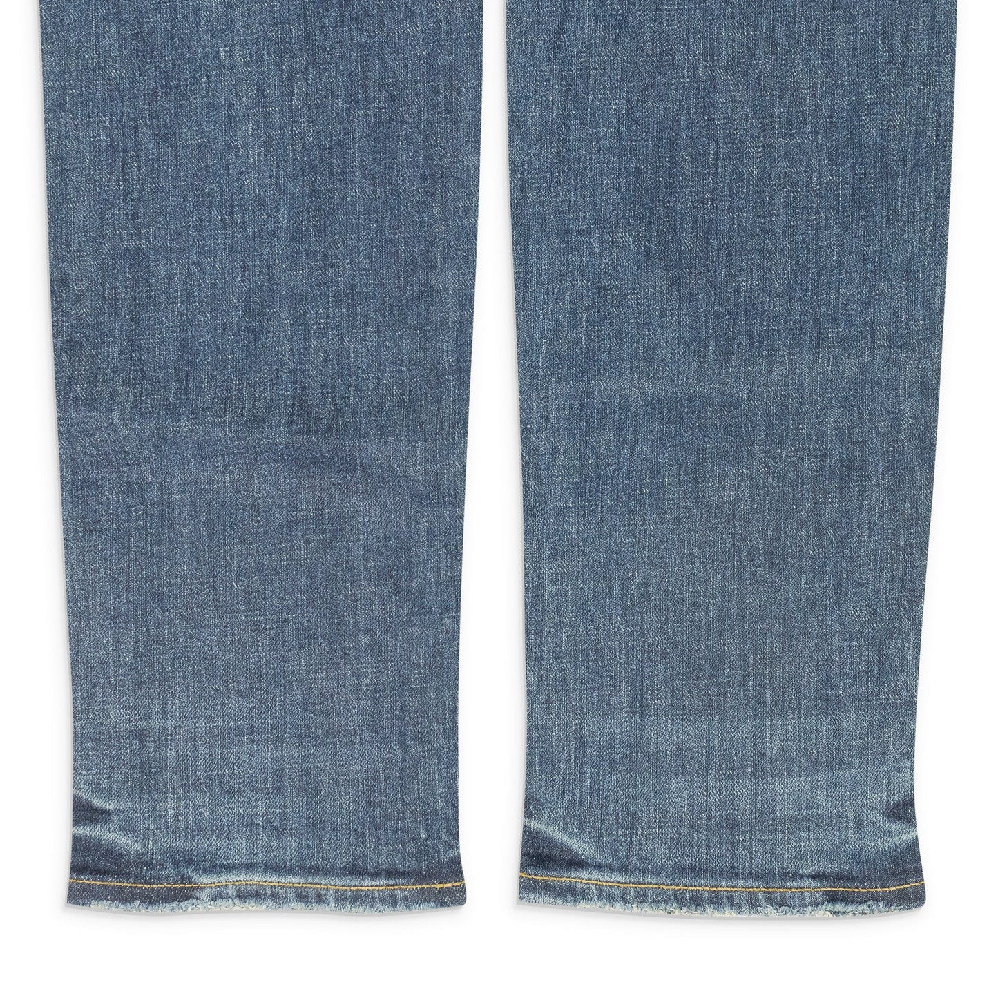 Blue Skinny Vintage Coated Denim