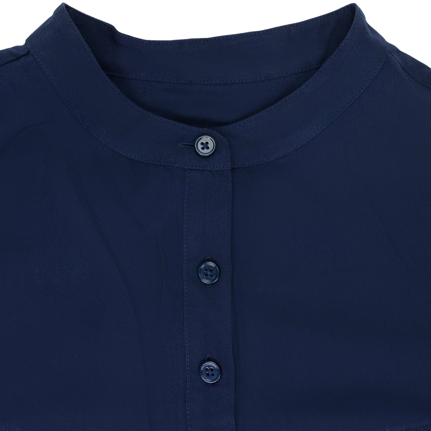 Blue Pleated Dress