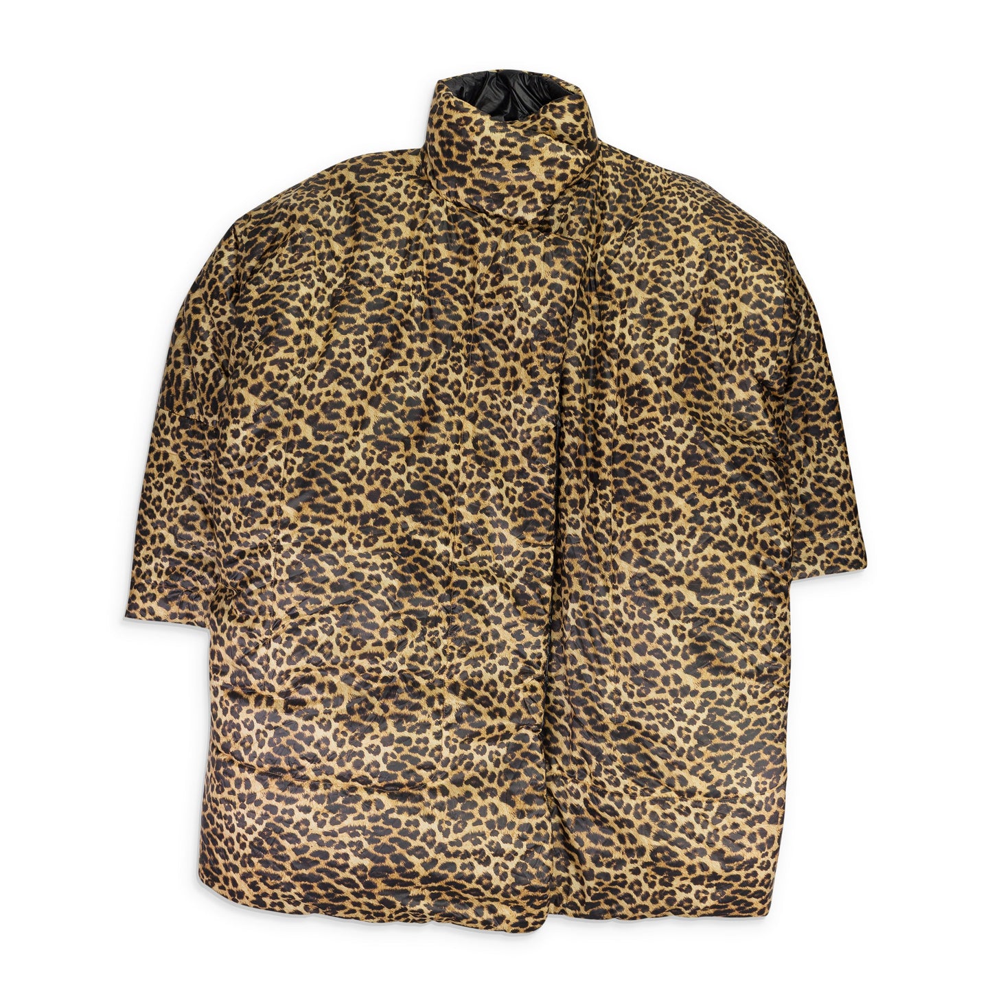 Multicolor Leopard Sleeping Bag Coat