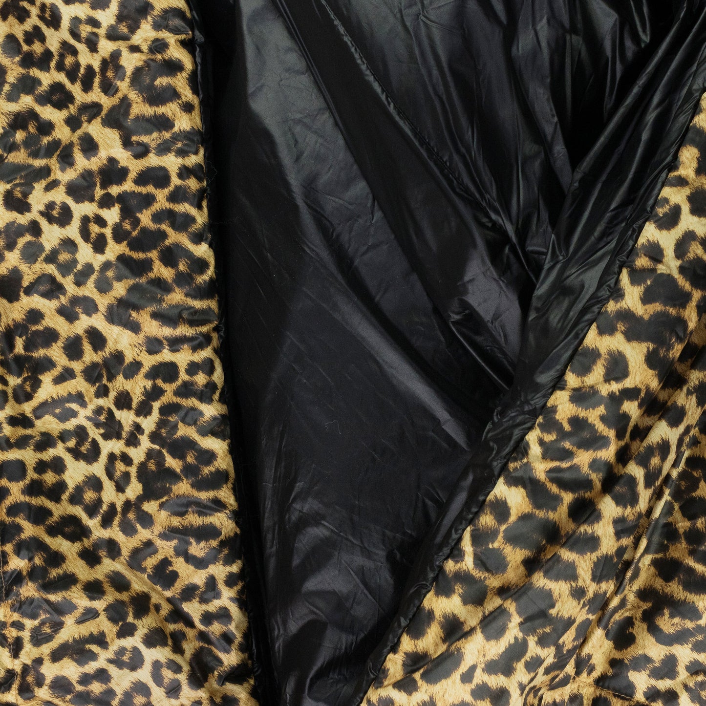 Multicolor Leopard Sleeping Bag Coat