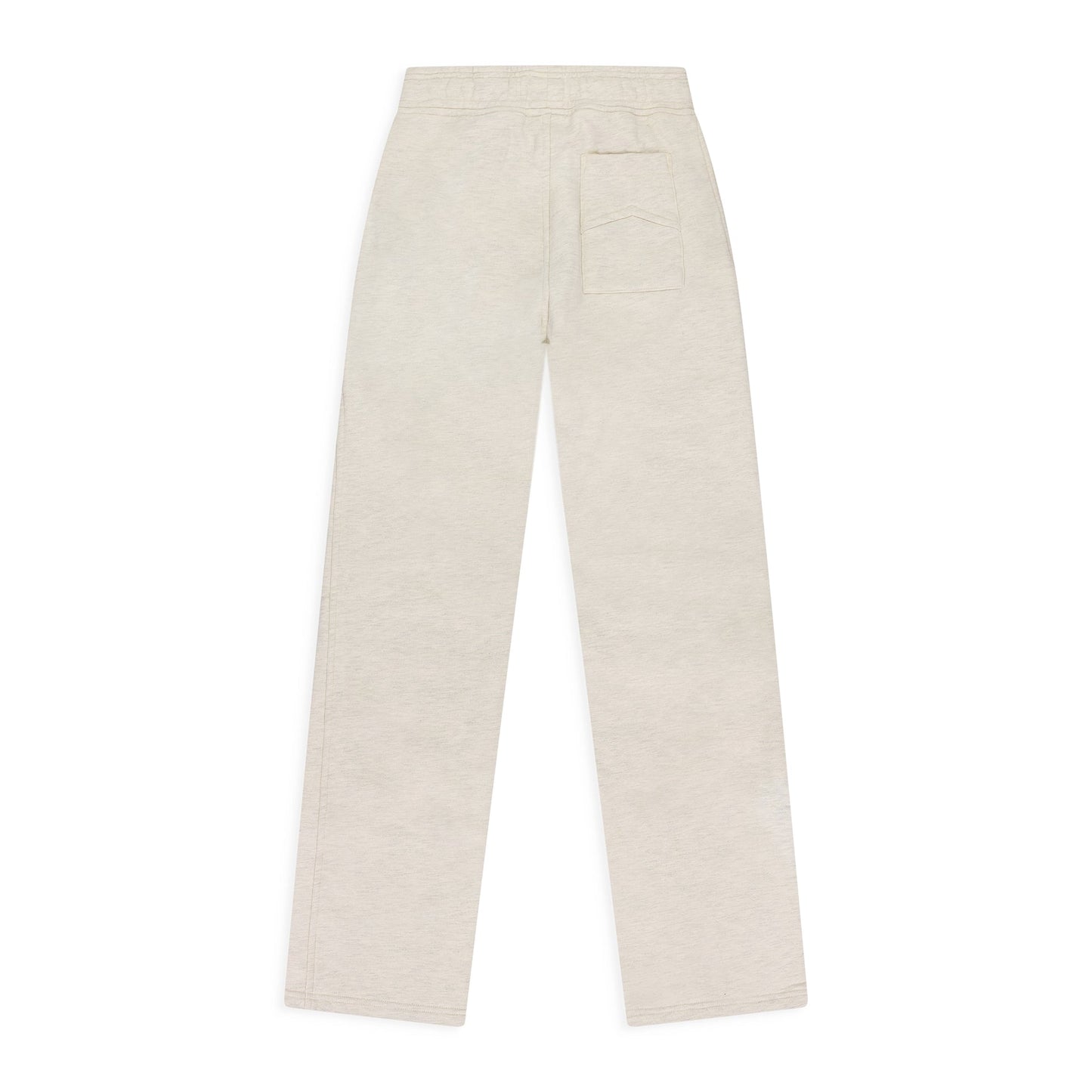 Cream Script Logo Sweatpant