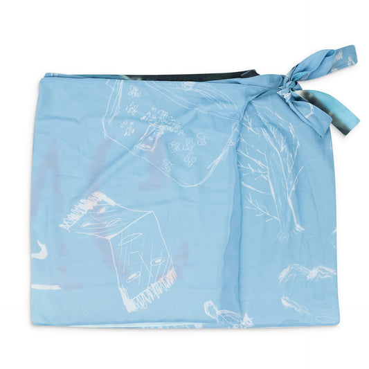 Blue Falafel Blue Skirt