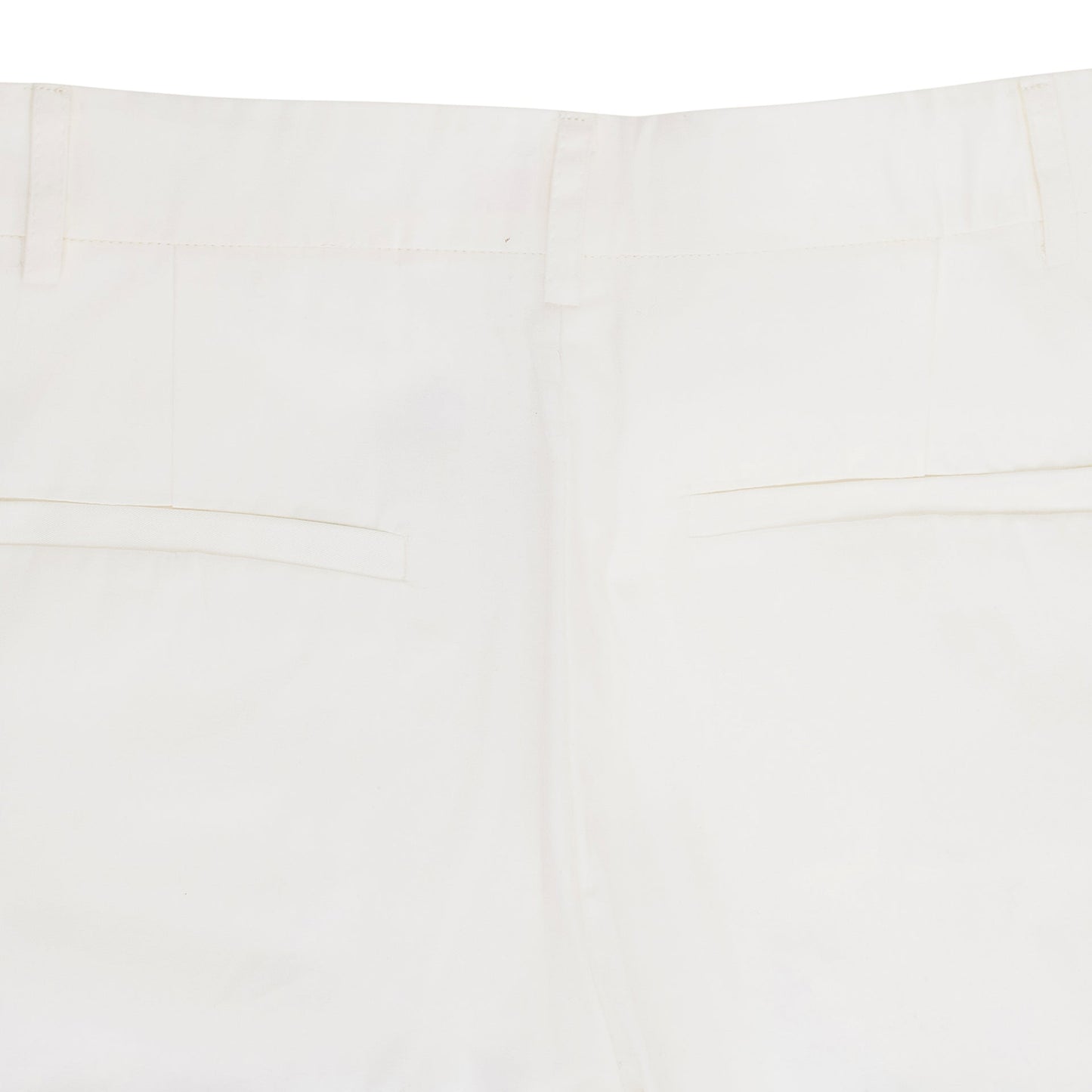White Full Leg Trouser