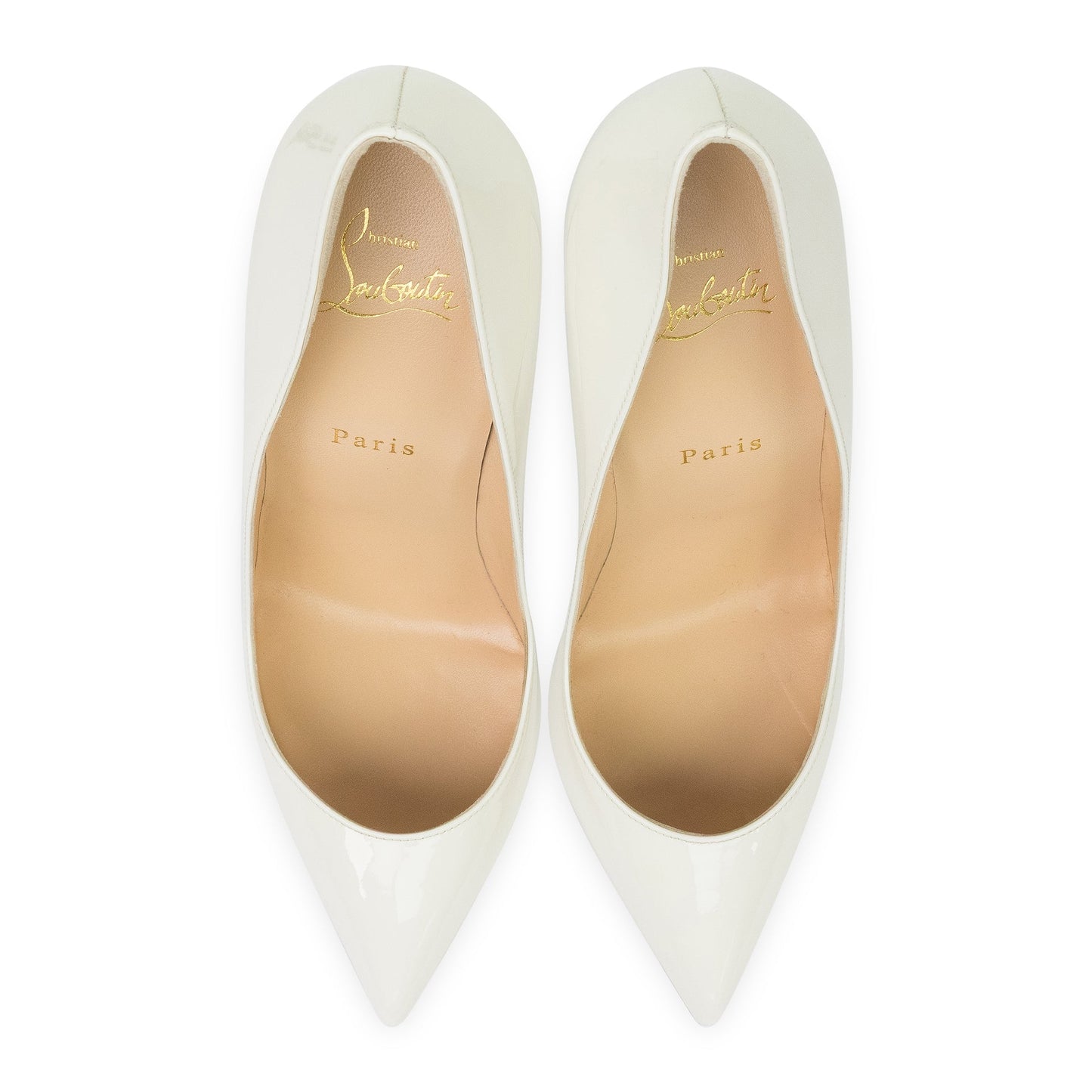 Iridescent Gold Python 100mm Pumps