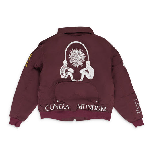 Maroon Signal Bomber