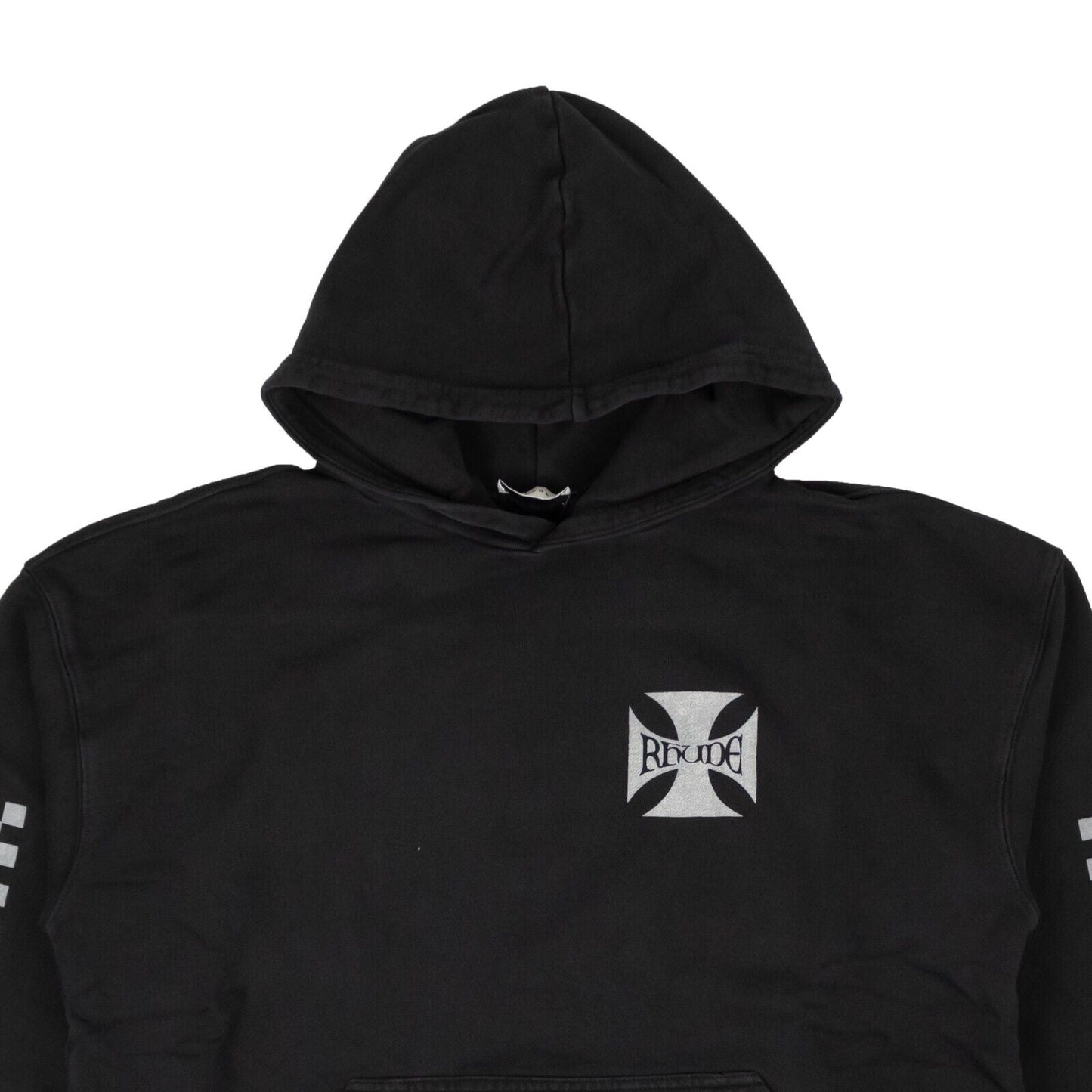 Black Classic Checker Hoodie