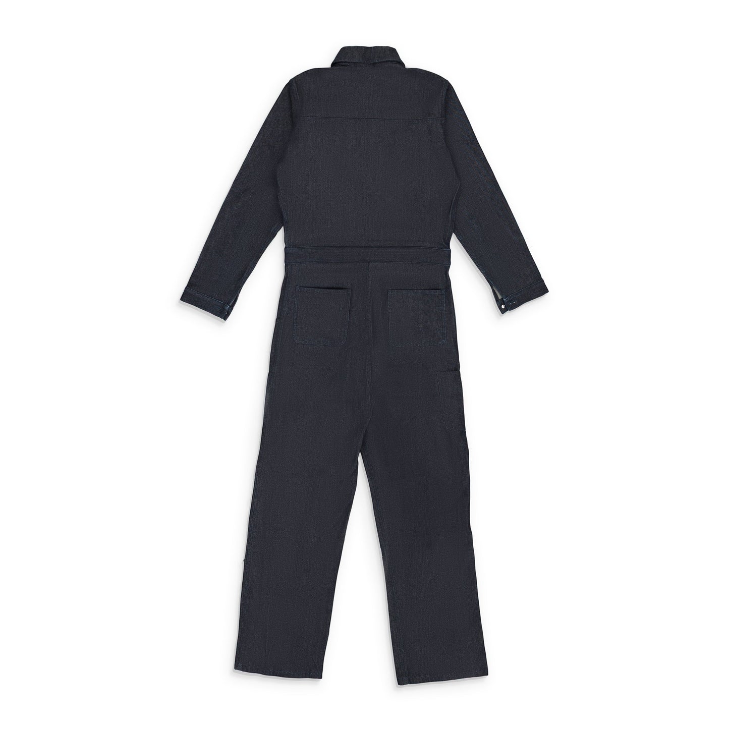 BLUE DENIM RELAXED JUMPSUIT