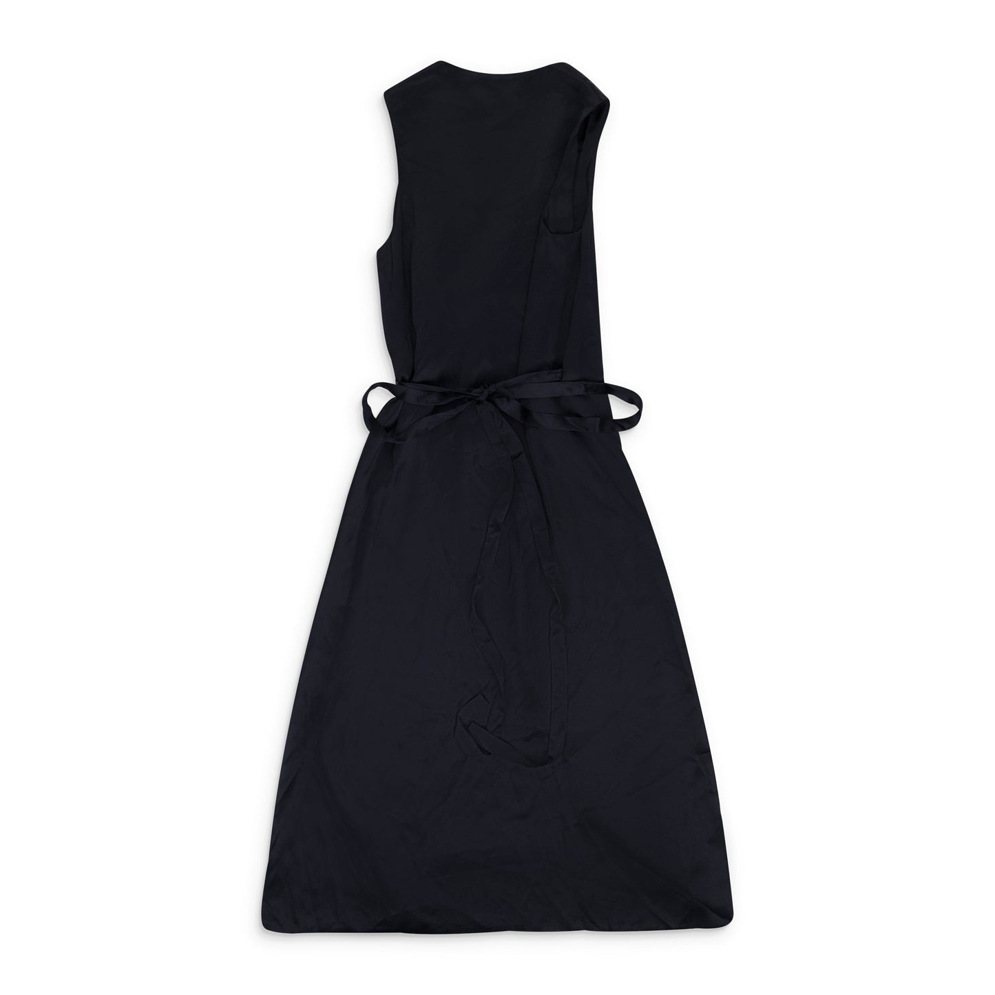 Blue Satin Wear Dress