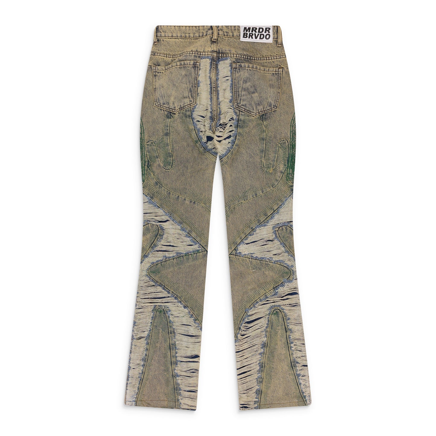 Blue Wave Distressed Jeans