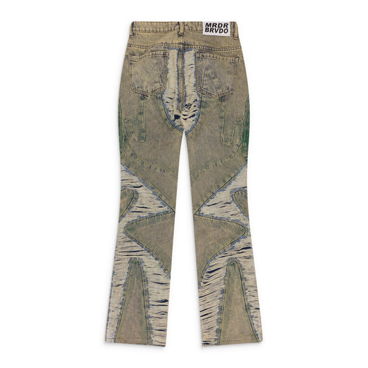 Blue Wave Distressed Jeans