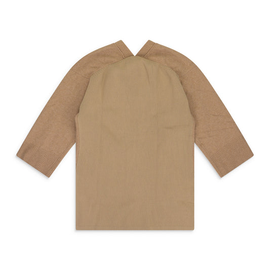 Brown Cashmere Caridgan