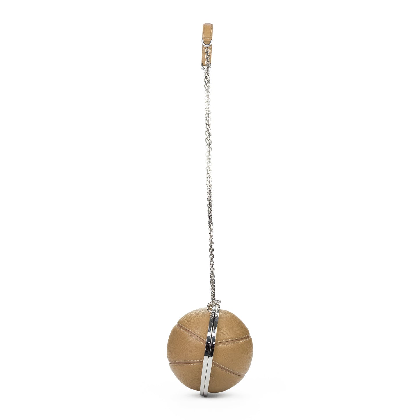 Beige Basketball Bag