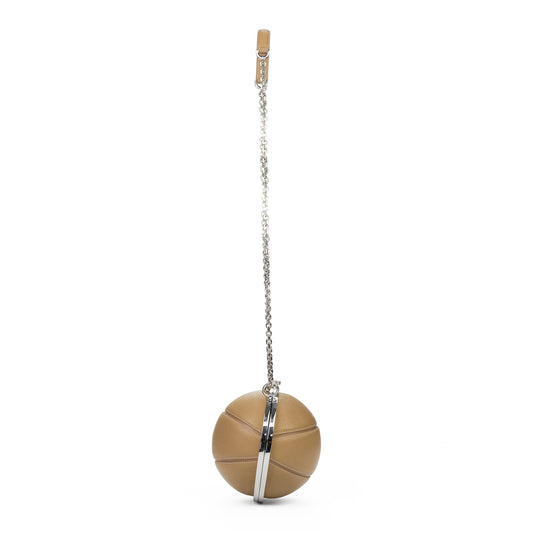 Beige Basketball Bag