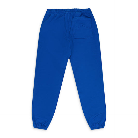 Blue Script Logo Terry Sweatpants
