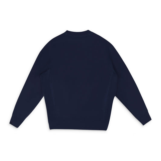 Blue Tonal Logo Crewneck Sweatshirt