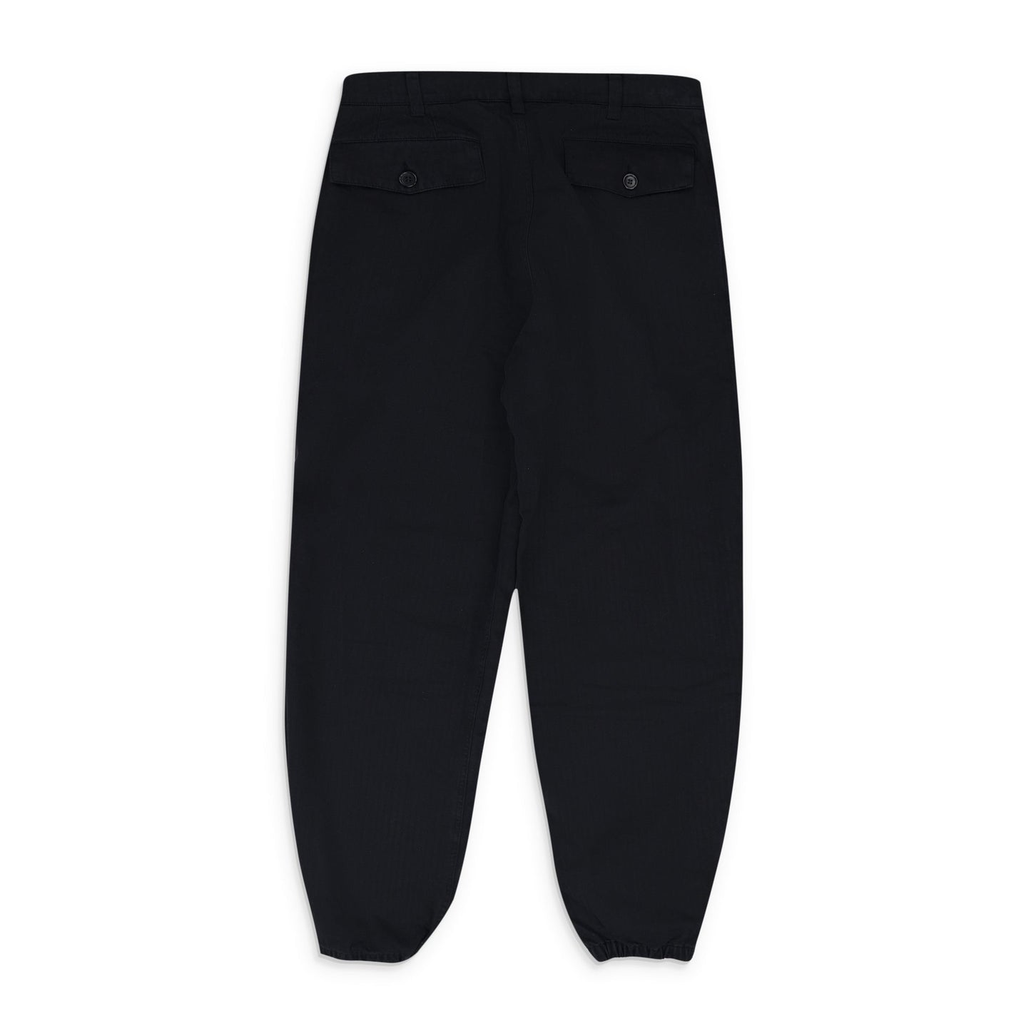 Black Relaxed Cargo Pants