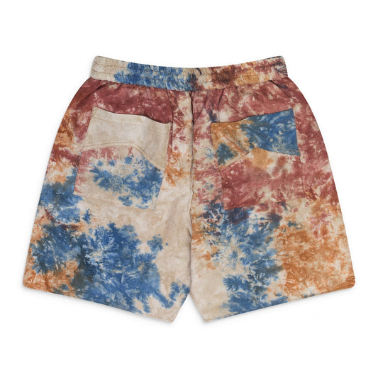 Multicolor Tie Dye Short