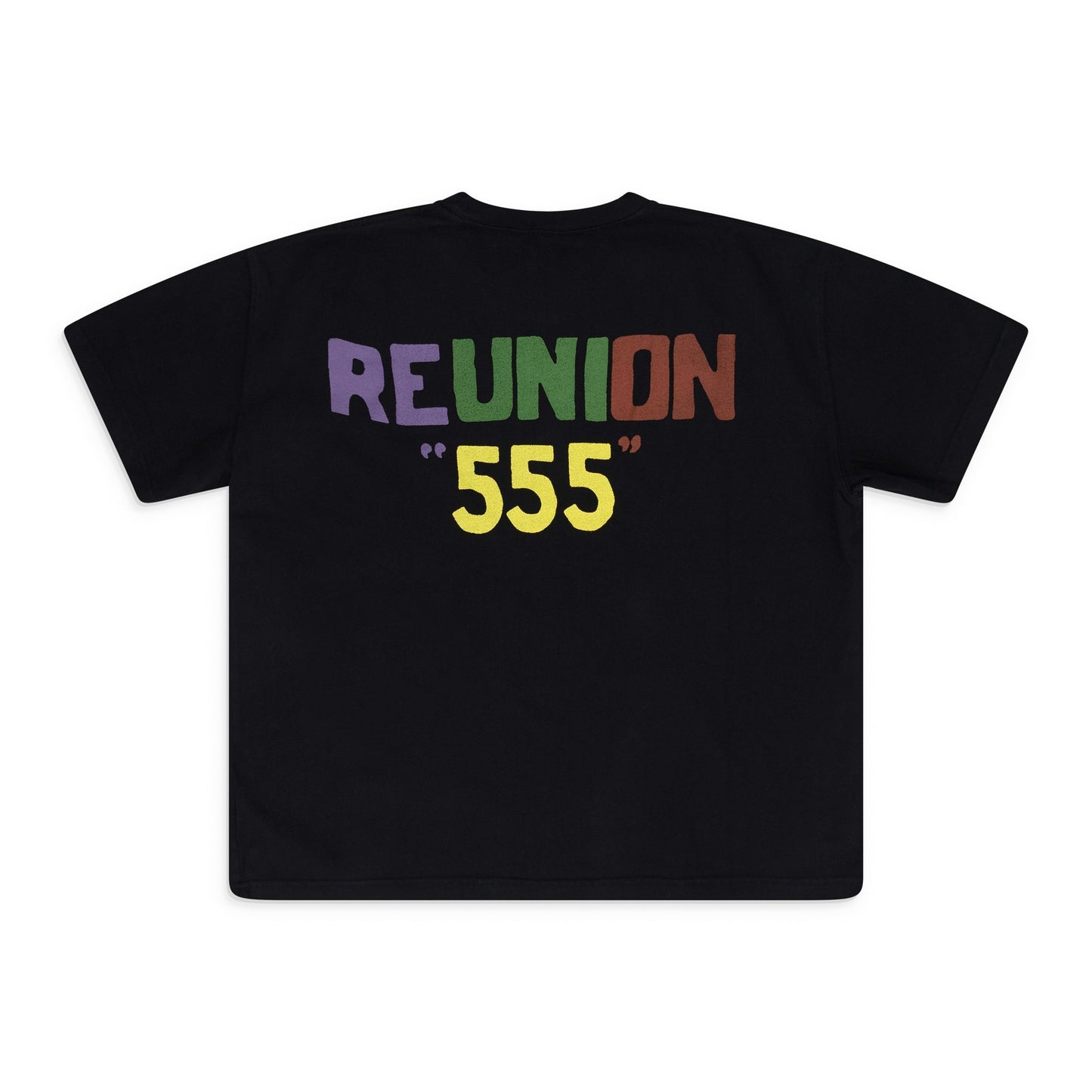 Black Oversized Reunion T-Shirt