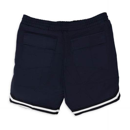 Blue Twill Shorts