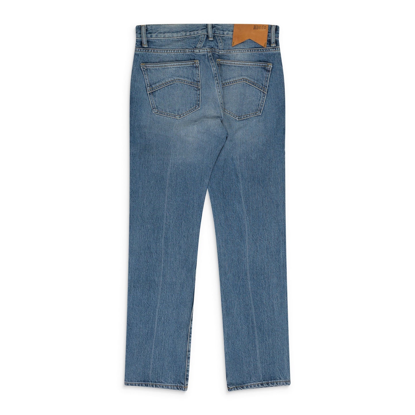 Indigo Patch Denim Pants
