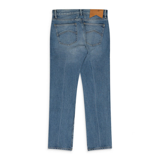 Indigo Patch Denim Pants