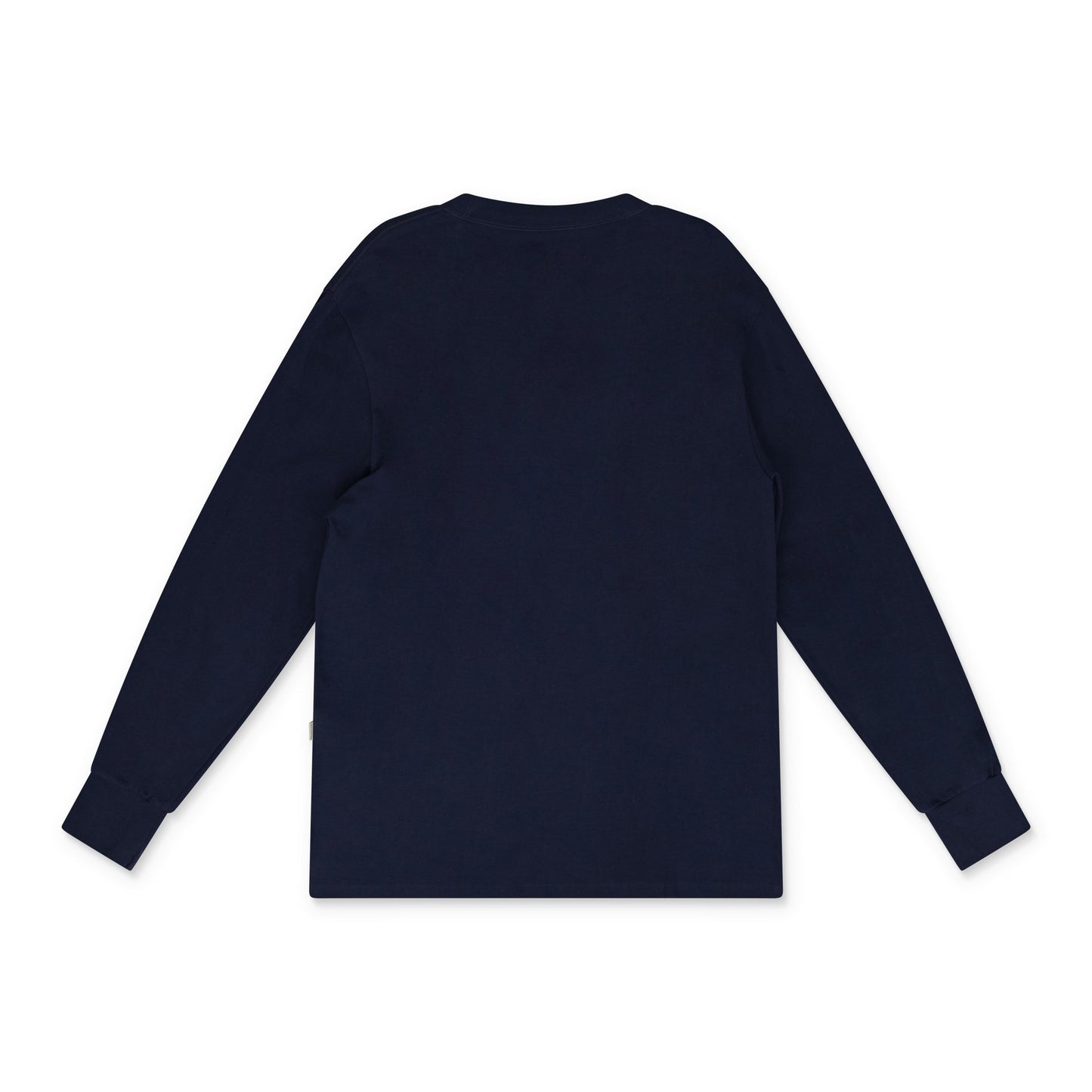 Blue Tonal Logo Long-Sleeve Tee