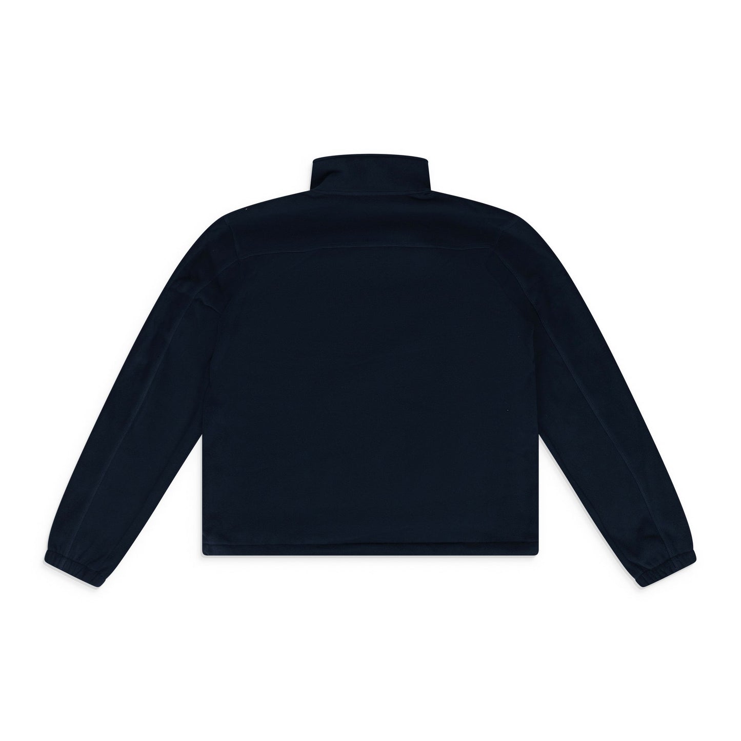 Blue Quarter Zip Fleece Pullover