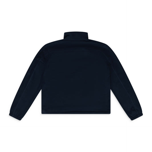 Blue Quarter Zip Fleece Pullover