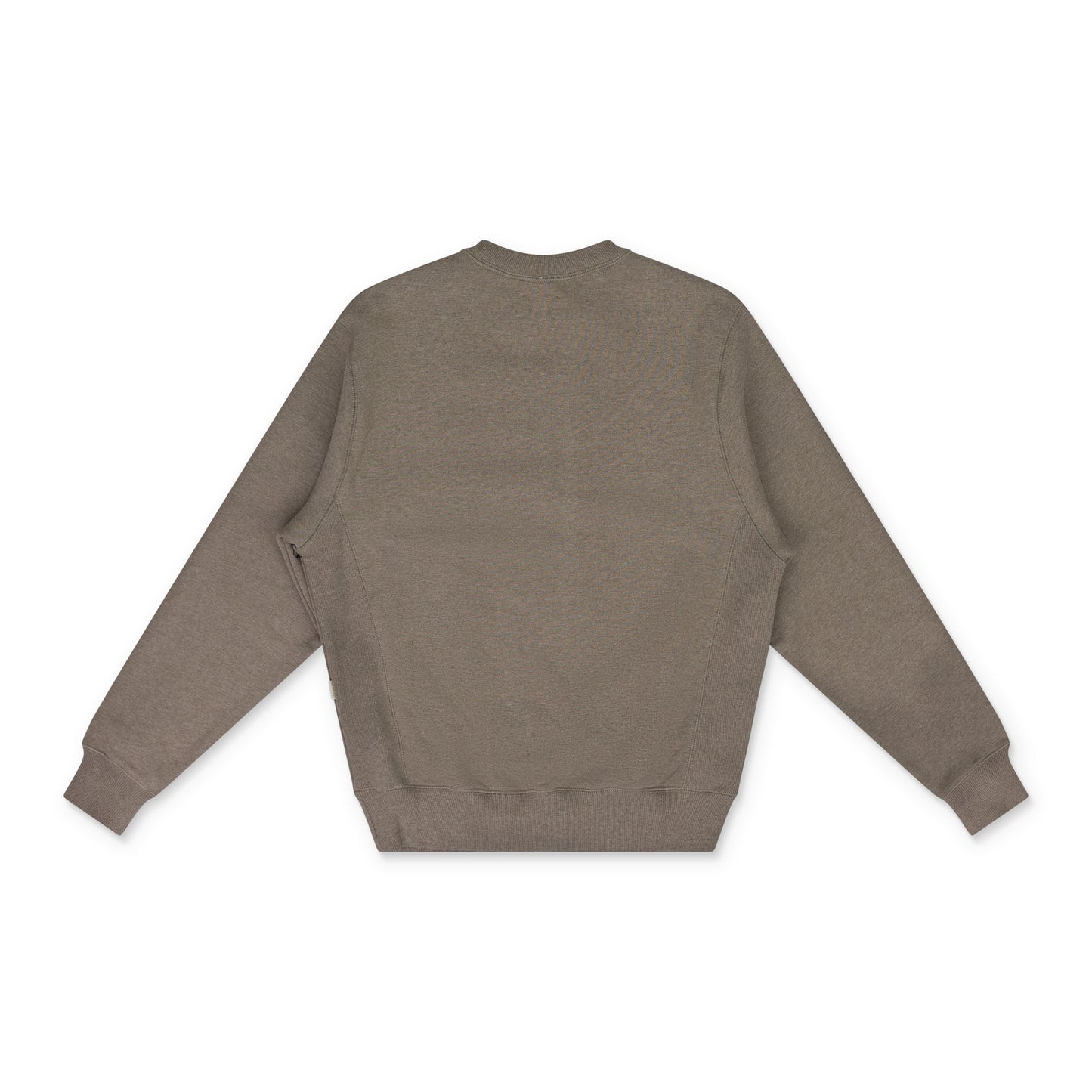 Brown Melange Uniform Crewneck Sweatshirt