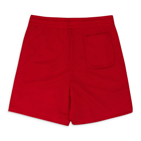 Red Logo Gym Short