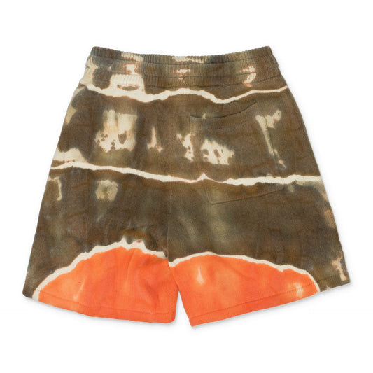 Brown / Orange Tie Dye Shorts