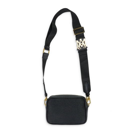 Black Nappa Mx1 Messenger Bag