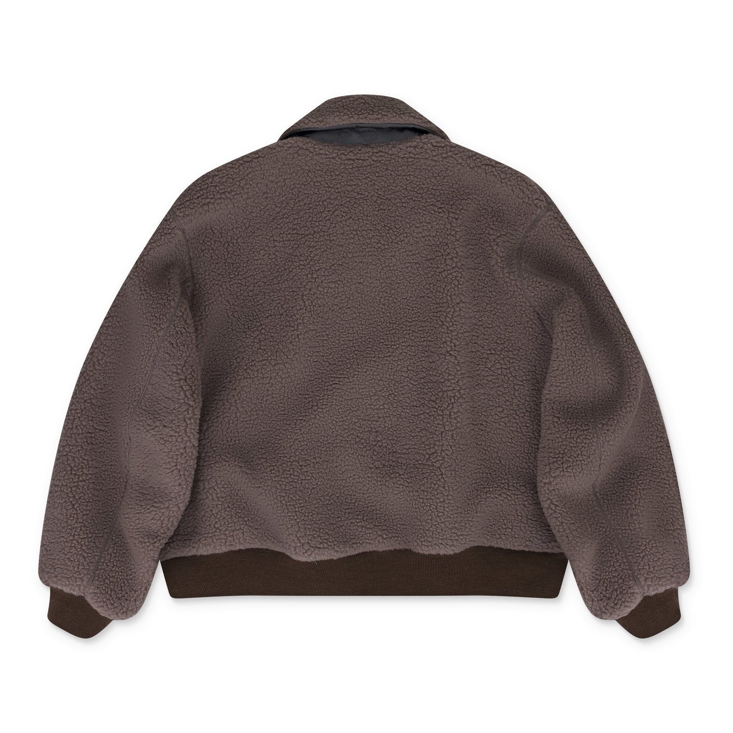 Brown Boa Reversible Jacket