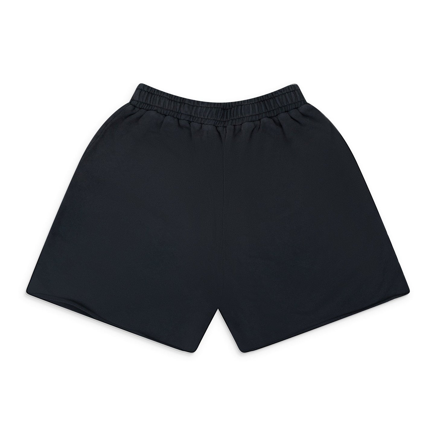 Black Cut Sweatshort