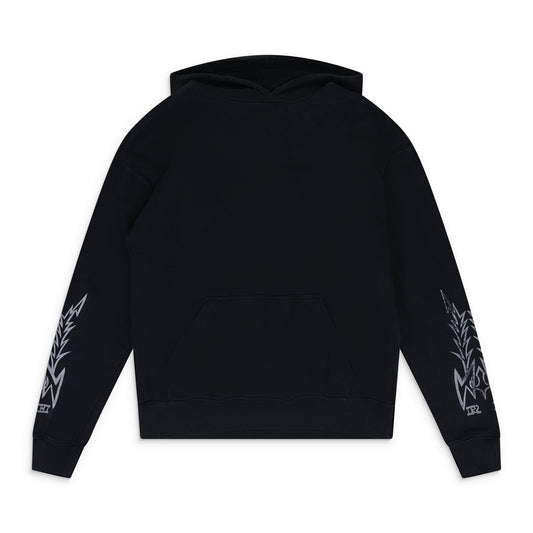 Black Tribal Box Hoodie