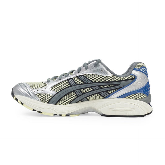 Soft Yellow / Asics Blue Gel-Kayano 14