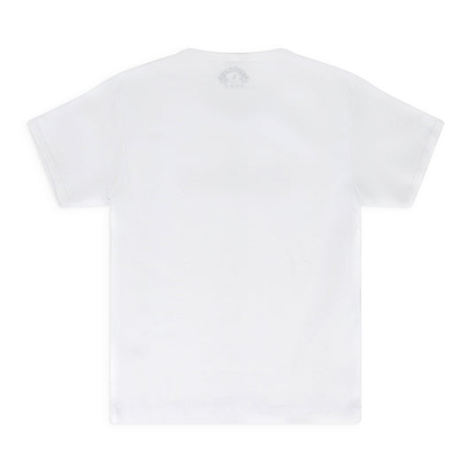 White White Script Baby T-Shirt