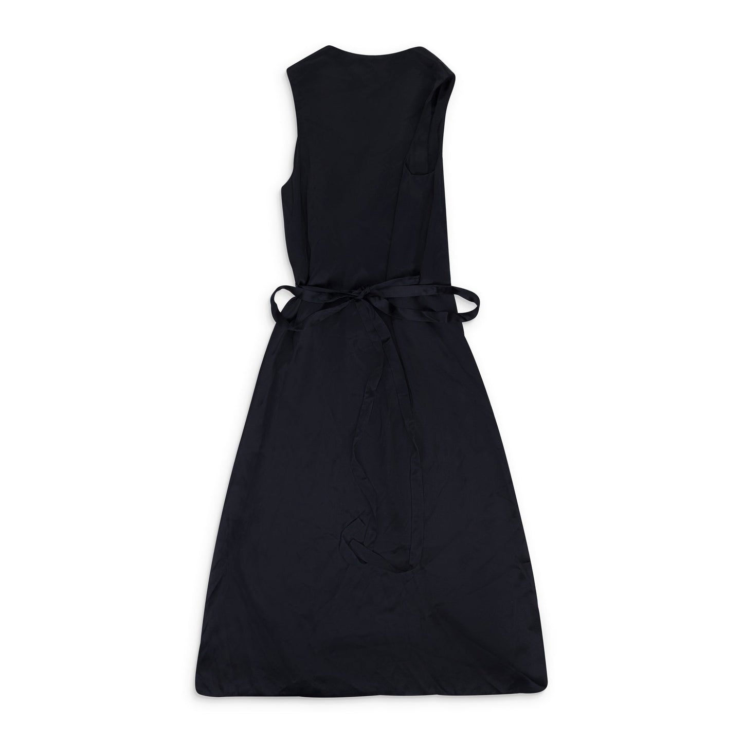 Blue Satin Wear Dress
