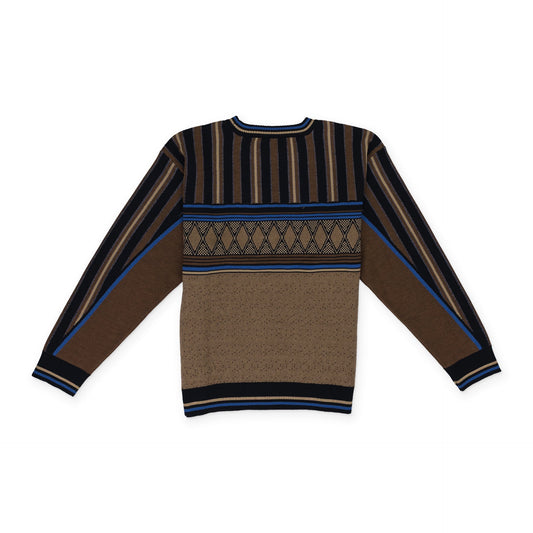 Brown Ahluwalia Kuti Knitted Crew Brown