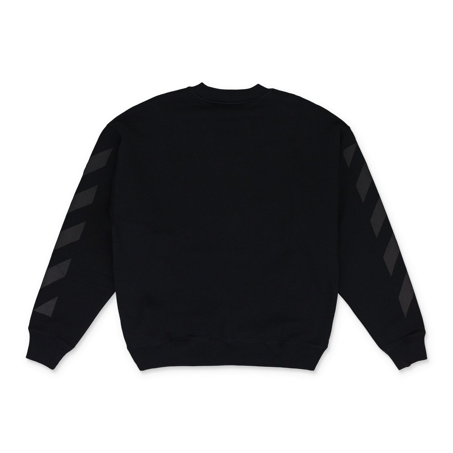 Black Cornely Diagonal Crewneck