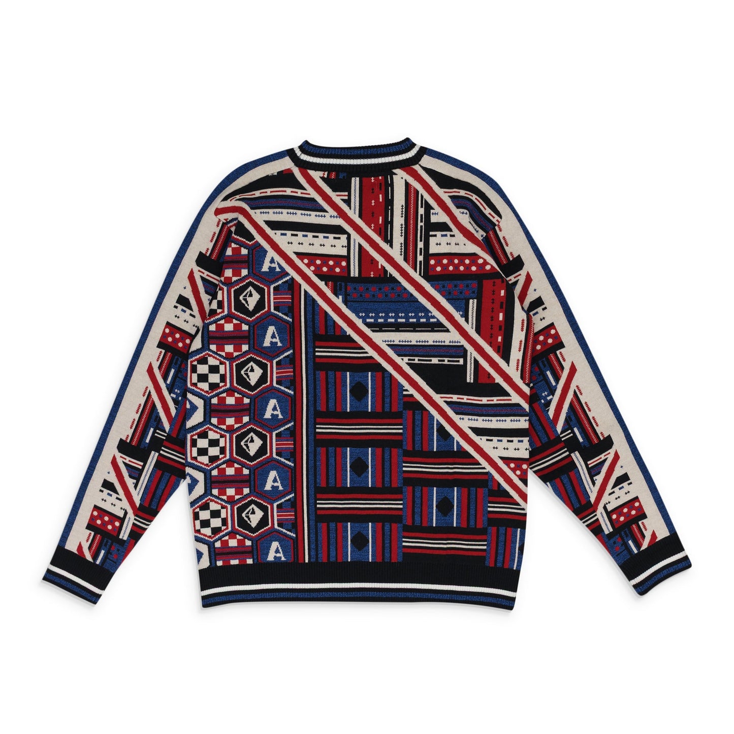 Multicolor Quadri Knit Jumper