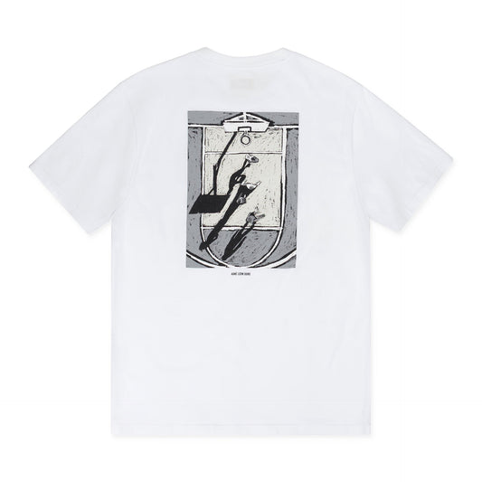White SS Court Tee