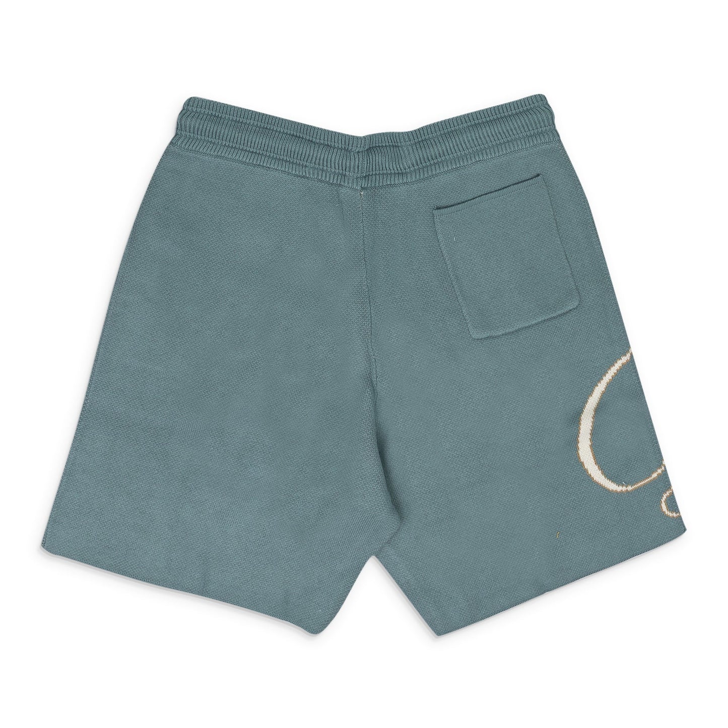 Sage Knit Script Shorts