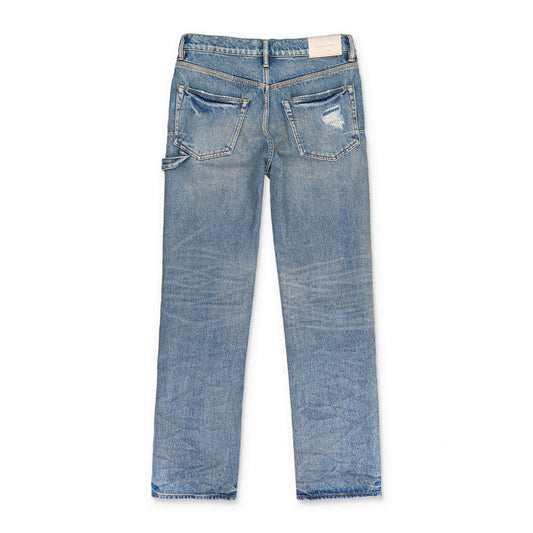Mid Indigo Relaxed Carpenter Jeans