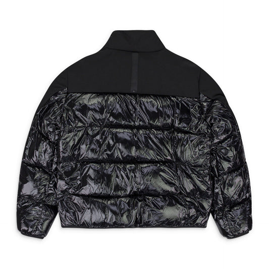 Black / Black Dugald Puffer Coat